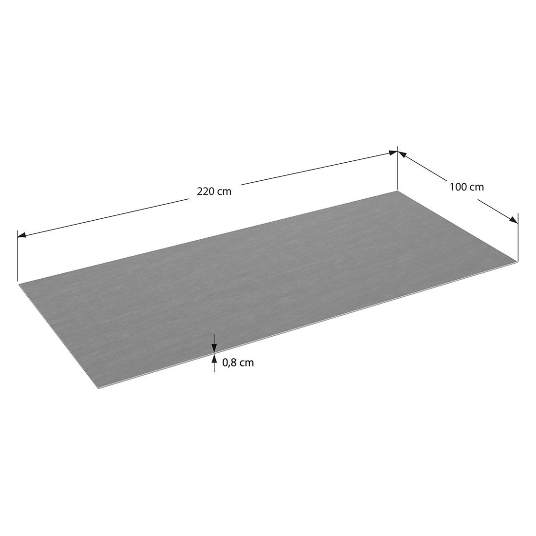 OUTLIV. Tischplatte Dekton