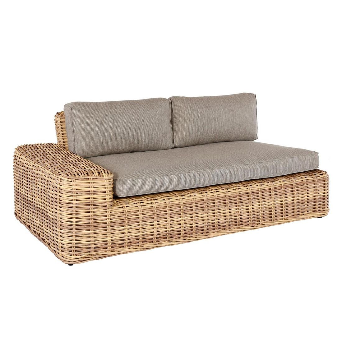 OUTLIV. Yate Ecklounge inkl. Loungetisch Geflecht/Olefin