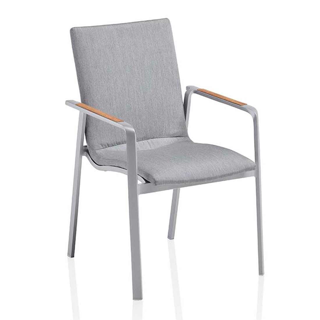 Kettler Diamond Stapelsessel Aluminium/Sunbrella