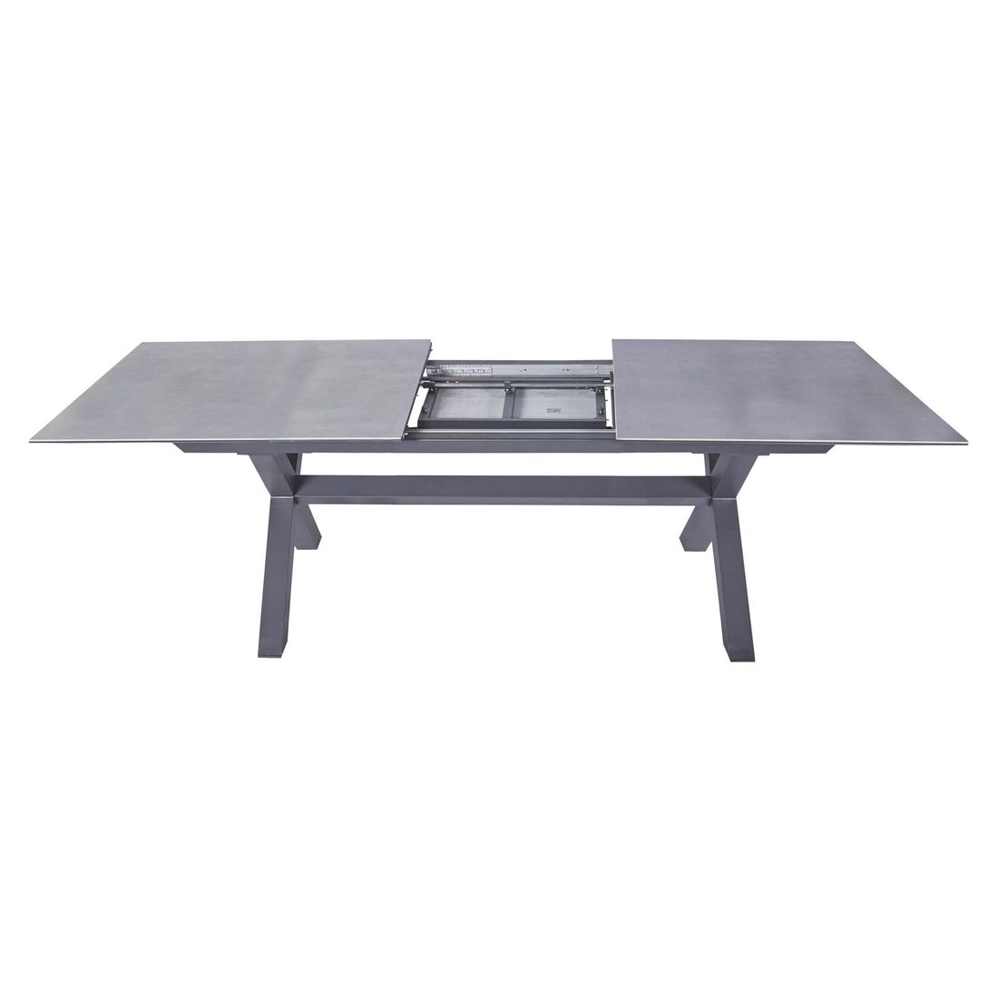 LC Garden Bondino Gartenmöbel-Set L verstellbar (6 Plätze) Tisch 200/260x100cm
