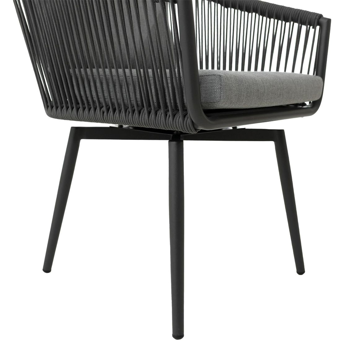 OUTLIV. Alex Gartensessel drehbar Aluminium/Rope/Olefin
