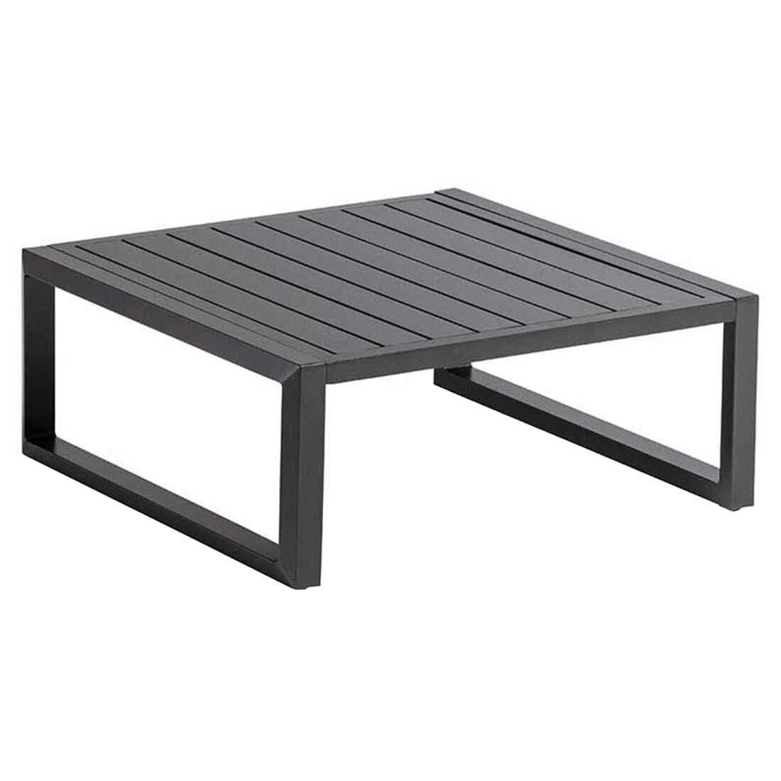 Kettler Ocean Skid Modular Loungetisch 75x75cm Aluminium/Olefin inkl. Kissen