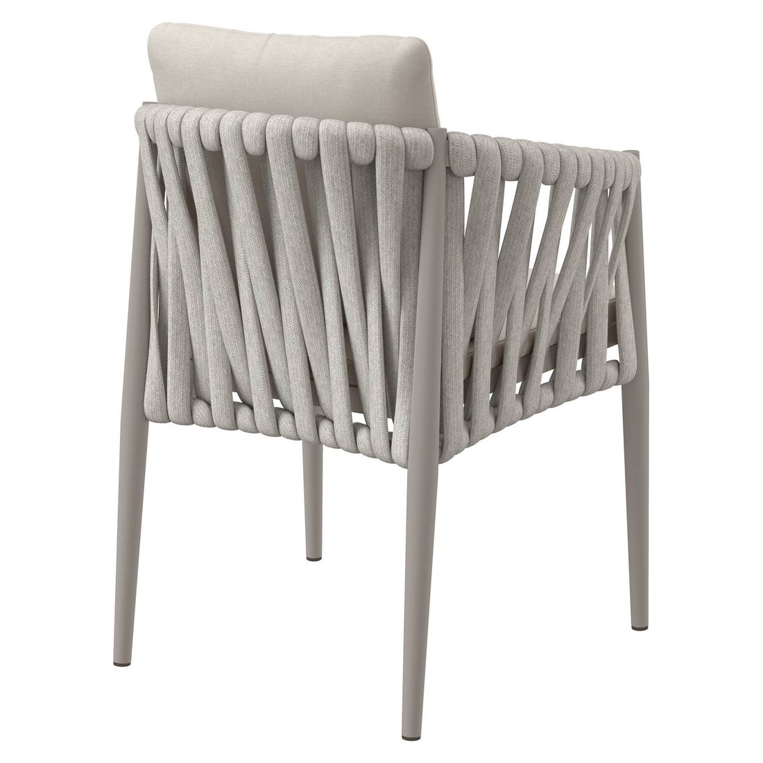 OUTLIV. Lena Gartensessel Aluminium mit Sitz- und Rückenkissen