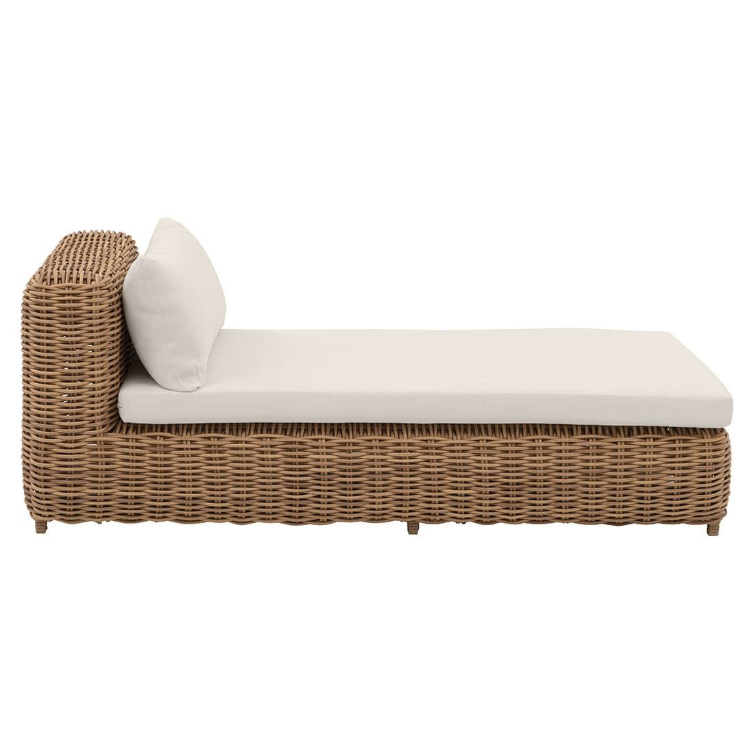 OUTLIV. Versailles Gartenliege Geflecht/Spun Polyester