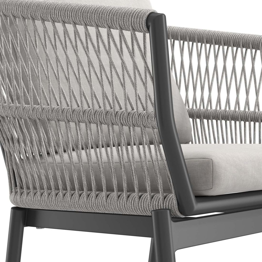 OUTLIV. Alicante Gartenmöbel-Set M (4 Plätze) Tisch 160x90cm