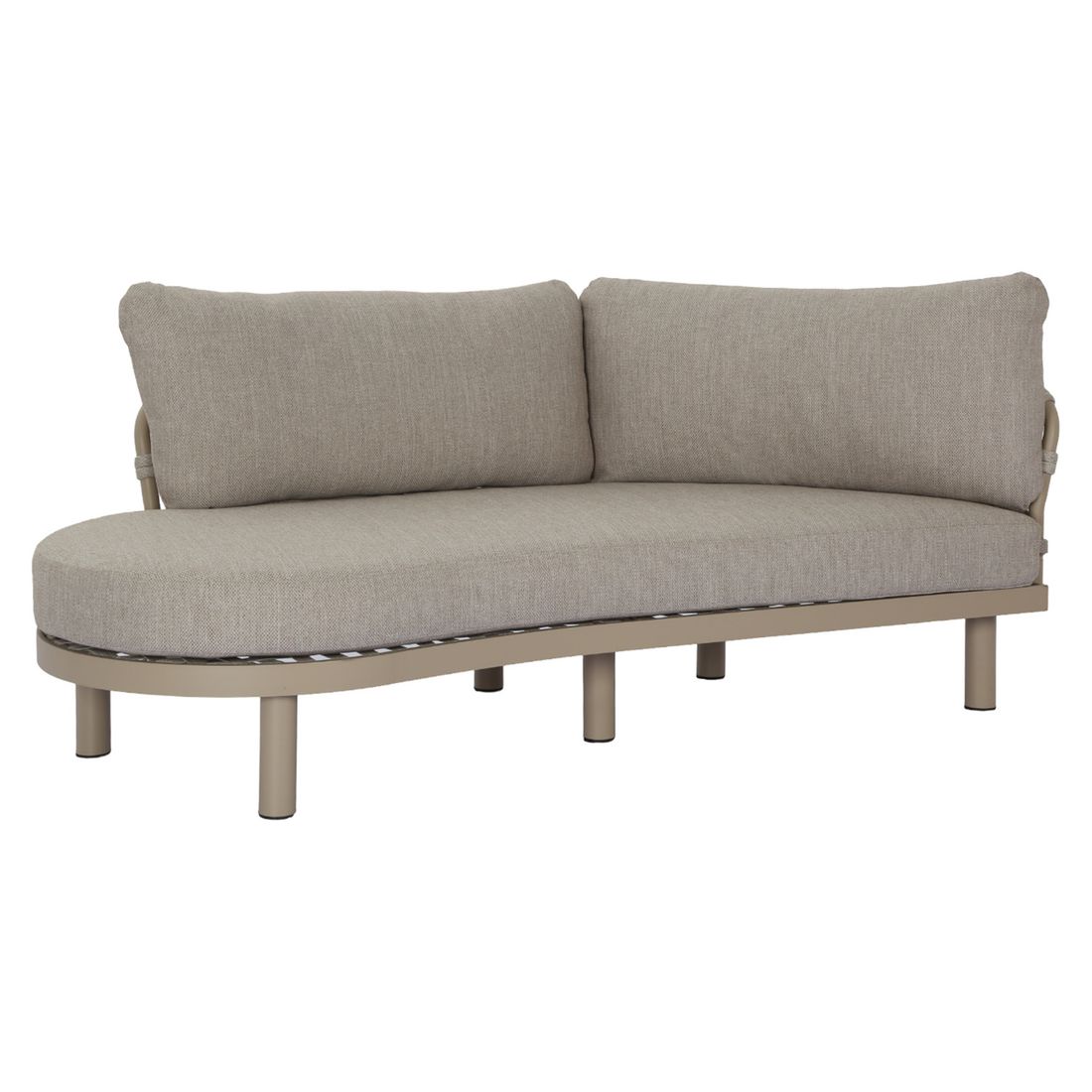 OUTLIV. Atlantic Ecklounge Aluminium/Rope/Olefin