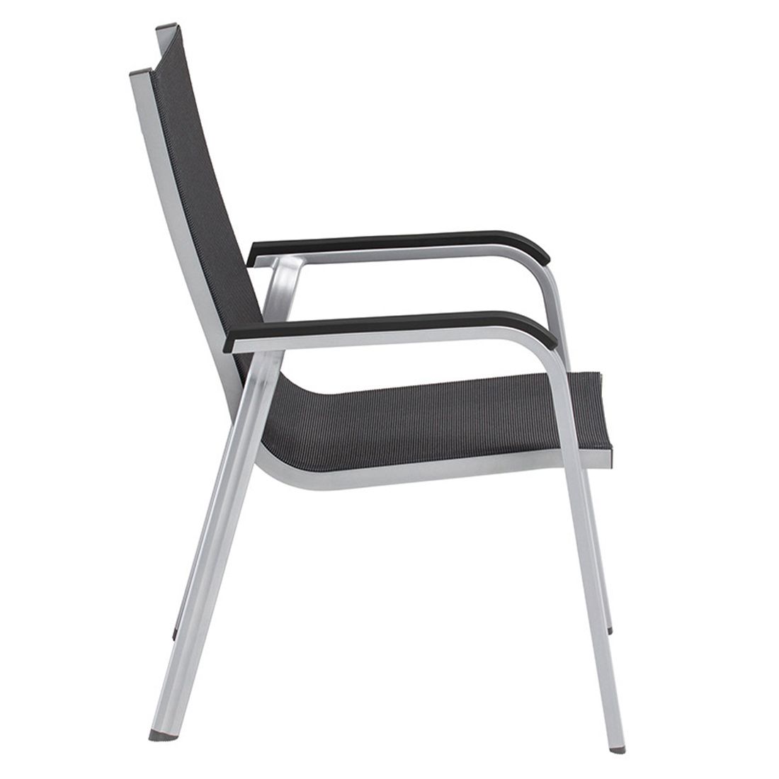 Kettler Basic+ Premium Stapelsessel Aluminium/Textilene
