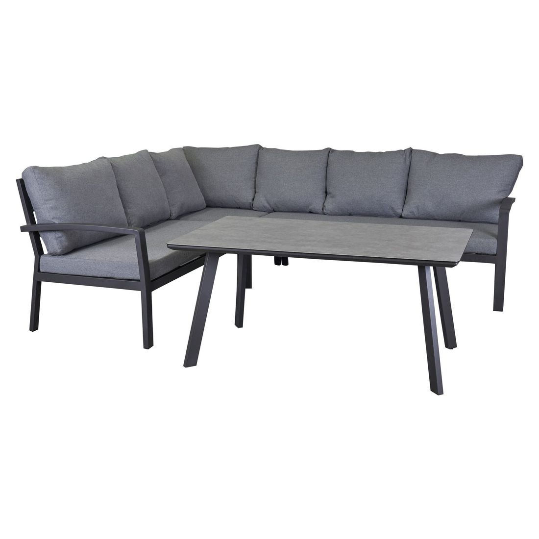 LC Garden Bondino Dininglounge Aluminium/Kunstfaser