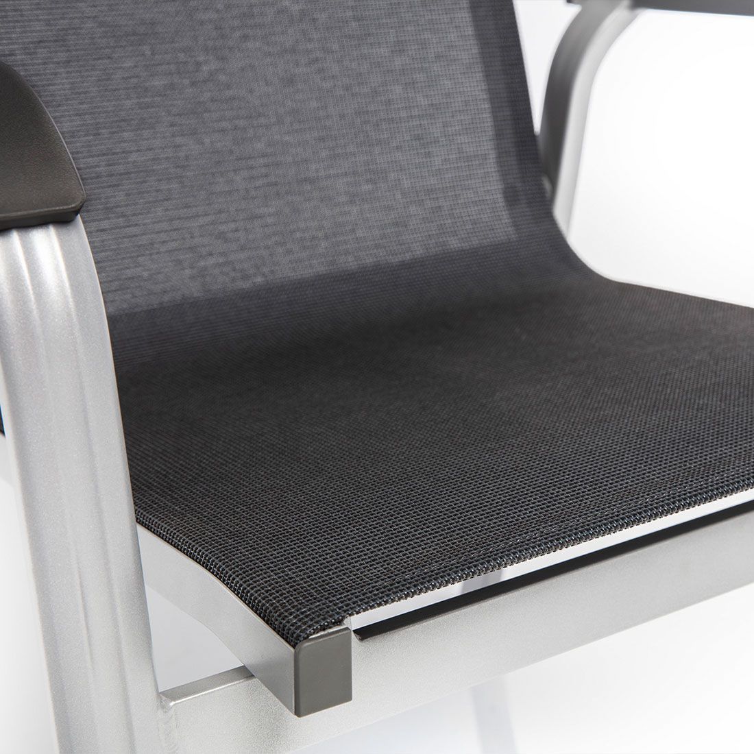 Kettler Basic+ Premium Stapelsessel Aluminium/Textilene