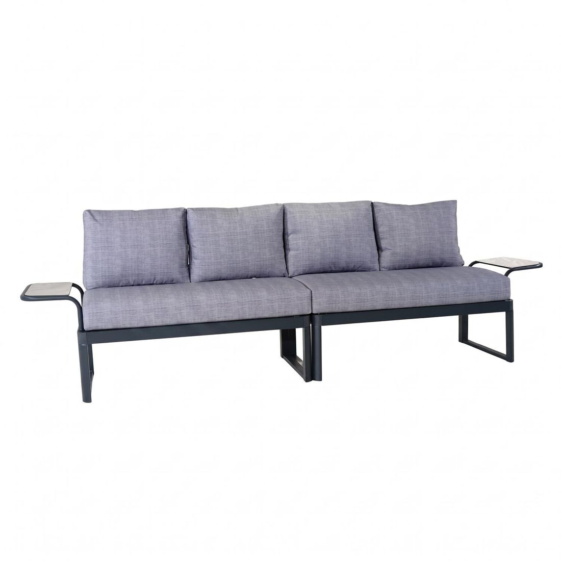 OUTLIV. Pandora Gartenloungesofa Aluminium/Polyester
