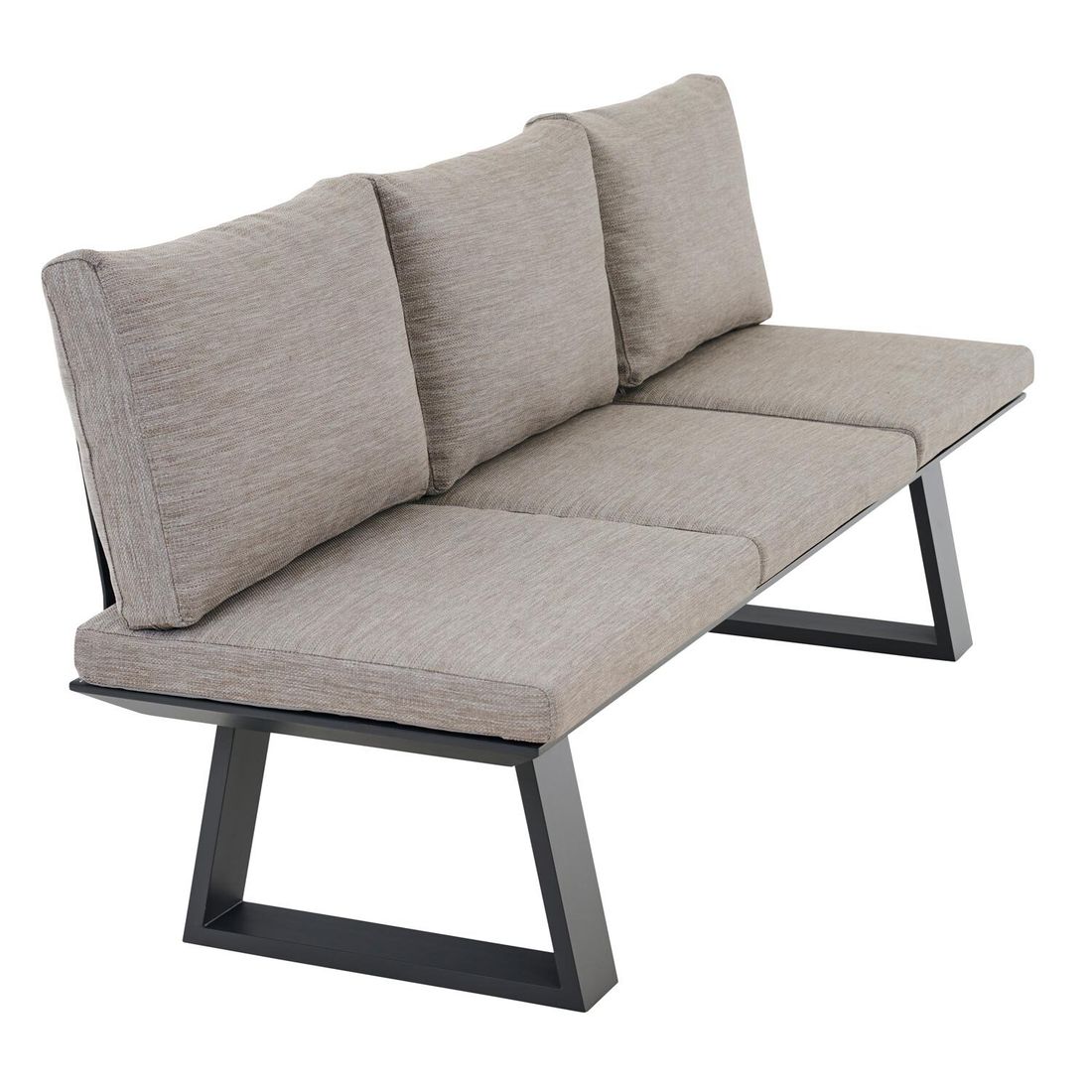 Siena Garden Repton Gartenloungesofa Aluminium/Texfabric