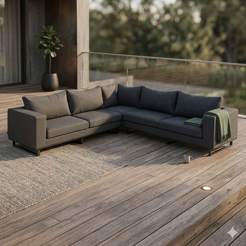 Kettler Ego Ecklounge Aluminium/Sunbrella