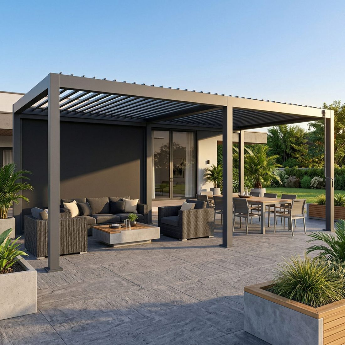 Creador Lino Gartenpergola 600x300x250cm