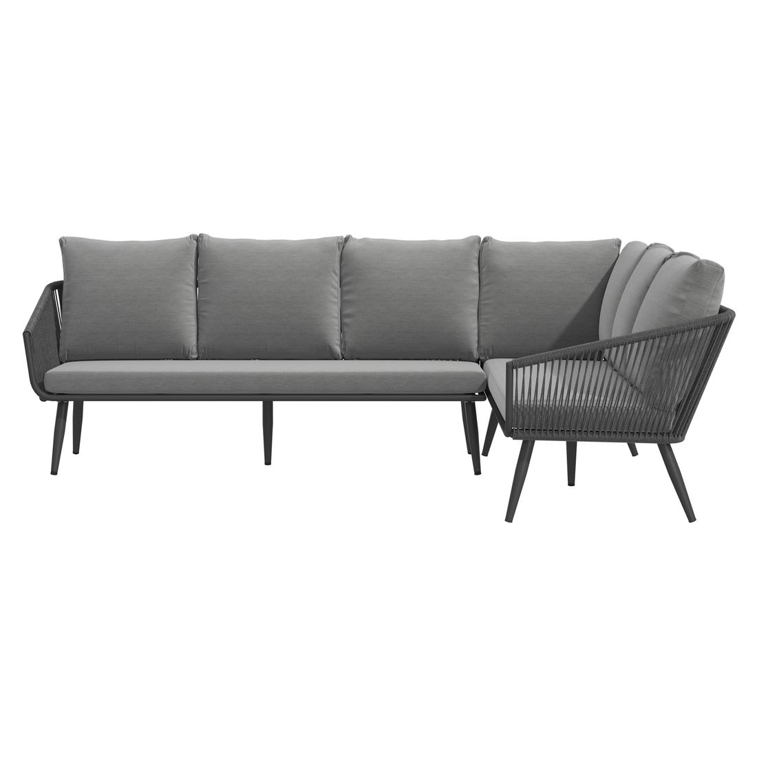 OUTLIV. Alex Ecklounge inkl. Loungetische Aluminium/Rope/Olefin