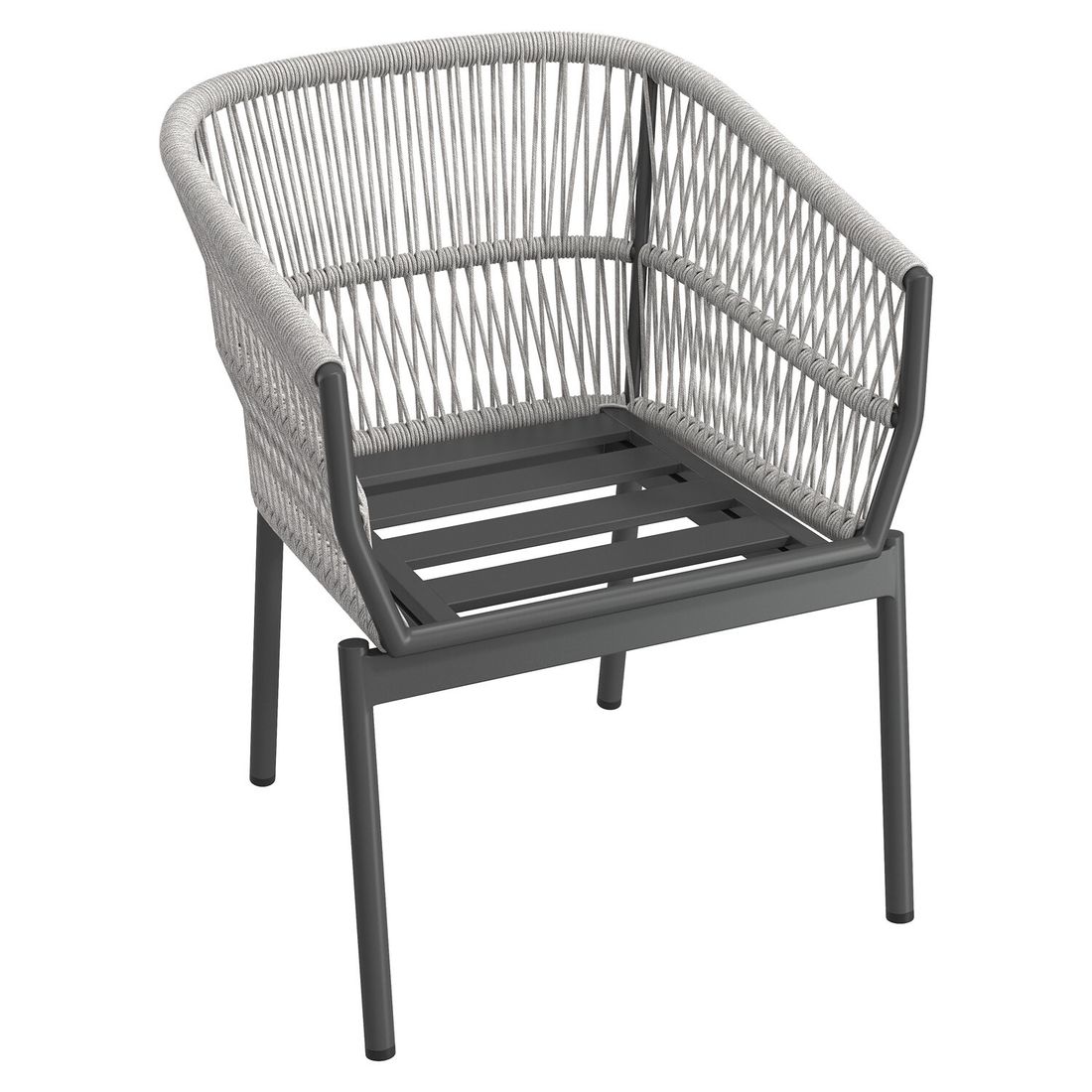 OUTLIV. Alicante Gartensessel Aluminium mit Sitz- und Rückenkissen