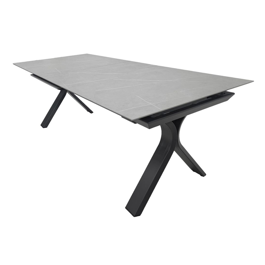 LC Garden Bari Ausziehtisch Aluminium/Sinterstone