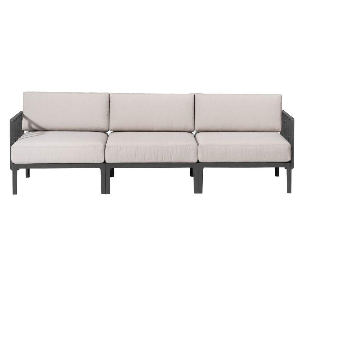 Gaber Enjoy Kit 3 Gartenloungesofa Kunststoff/Mischgewebe