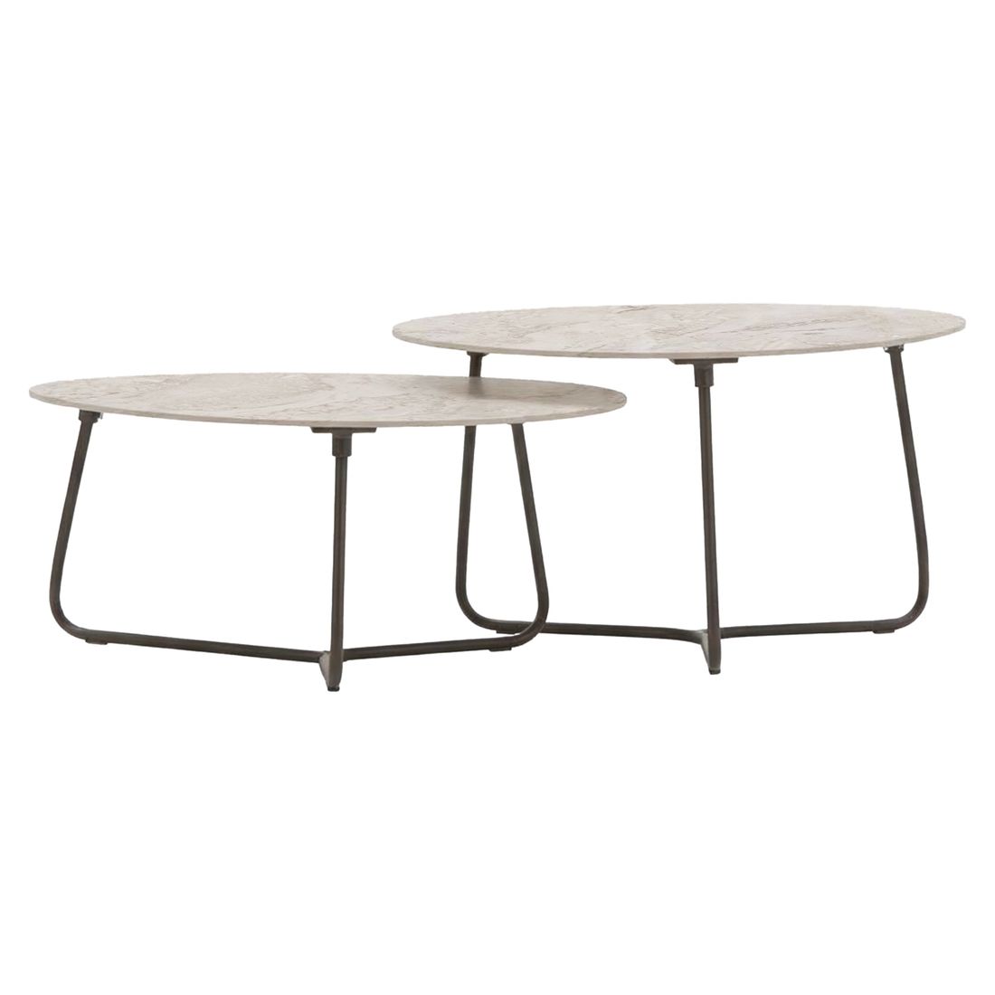 Apple Bee Pine Key Loungeset inkl. Loungetische Aluminium/Polyrattan/Bee Wett