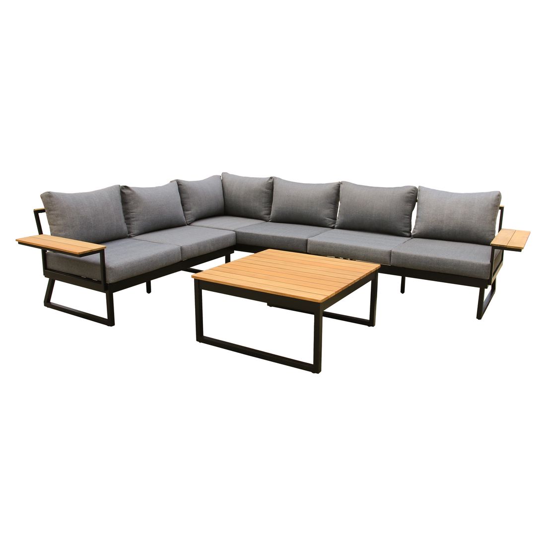 OUTLIV. Nelly Ecklounge Aluminium/Spunpolyester