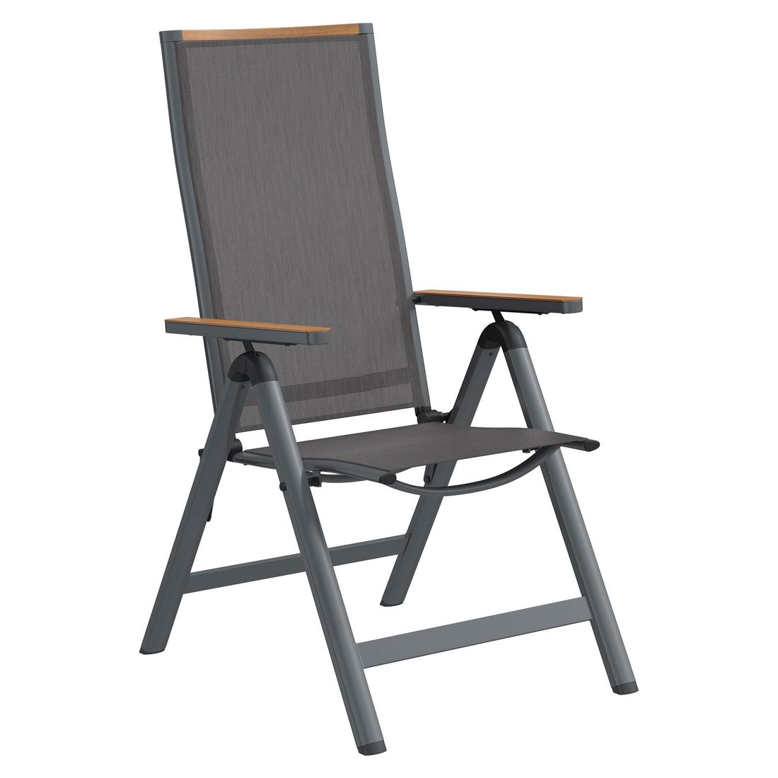 OUTLIV. Jacob Gartenmöbel-Set L verstellbar (6 Plätze) Tisch 220x100cm