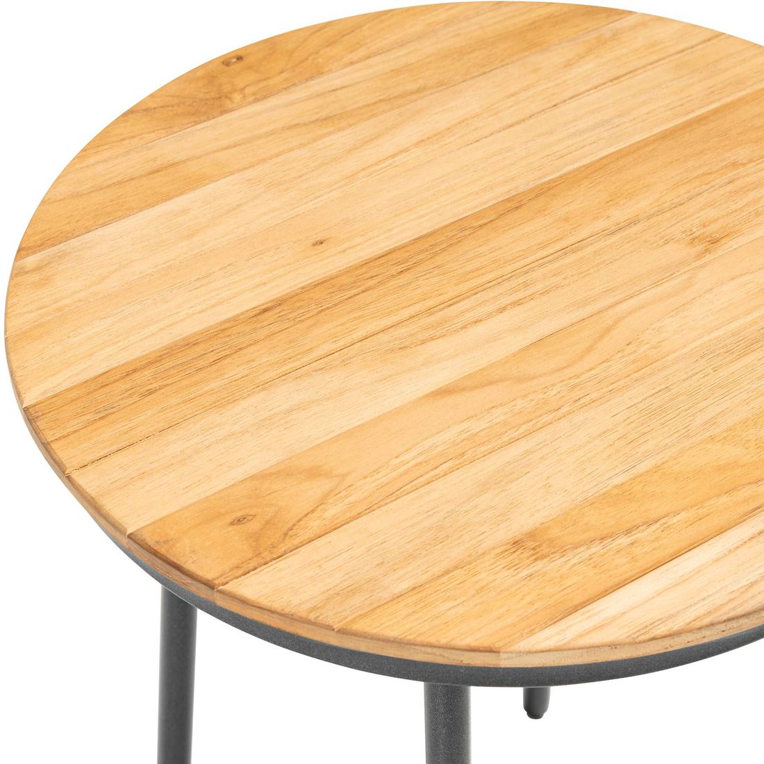 Kettler Gentle Beistelltisch Garten Aluminium/Teak