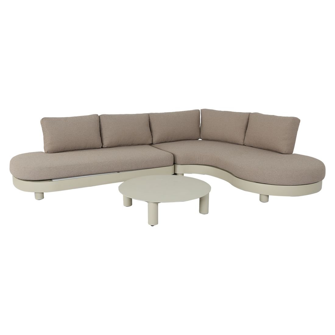 OUTLIV. Santa Barbara Ecklounge Aluminium/Olefin