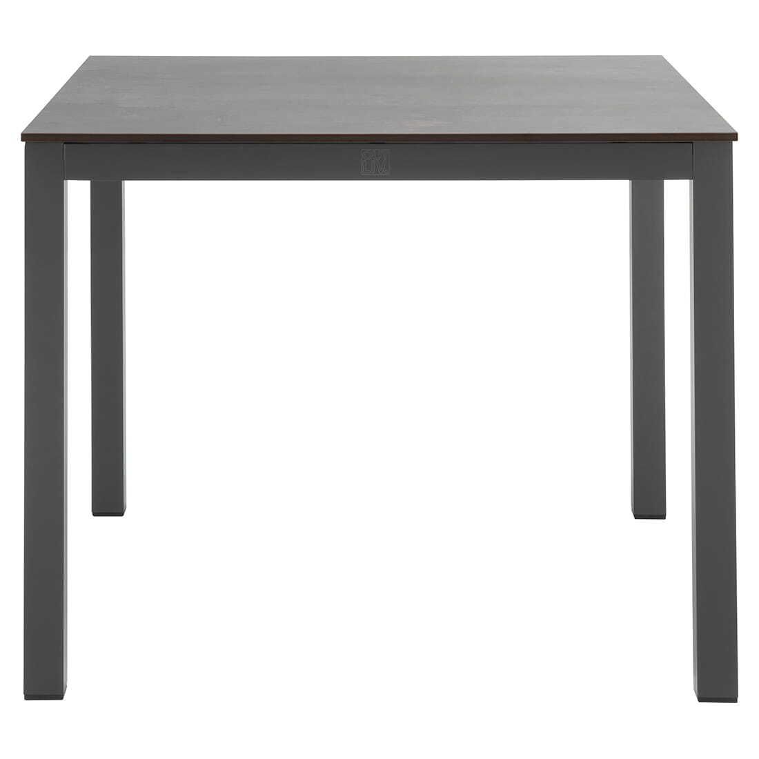 OUTLIV. Gartentisch 90x90cm Aluminium/HPL