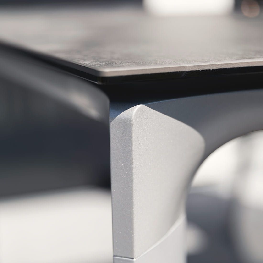 Kettler Diamond Gartentisch-Gestell 160x95 cm Aluminium
