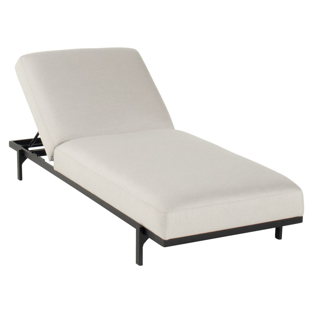 Hartman Lucas Gartenliege verstellbar Aluminium/Sunbrella