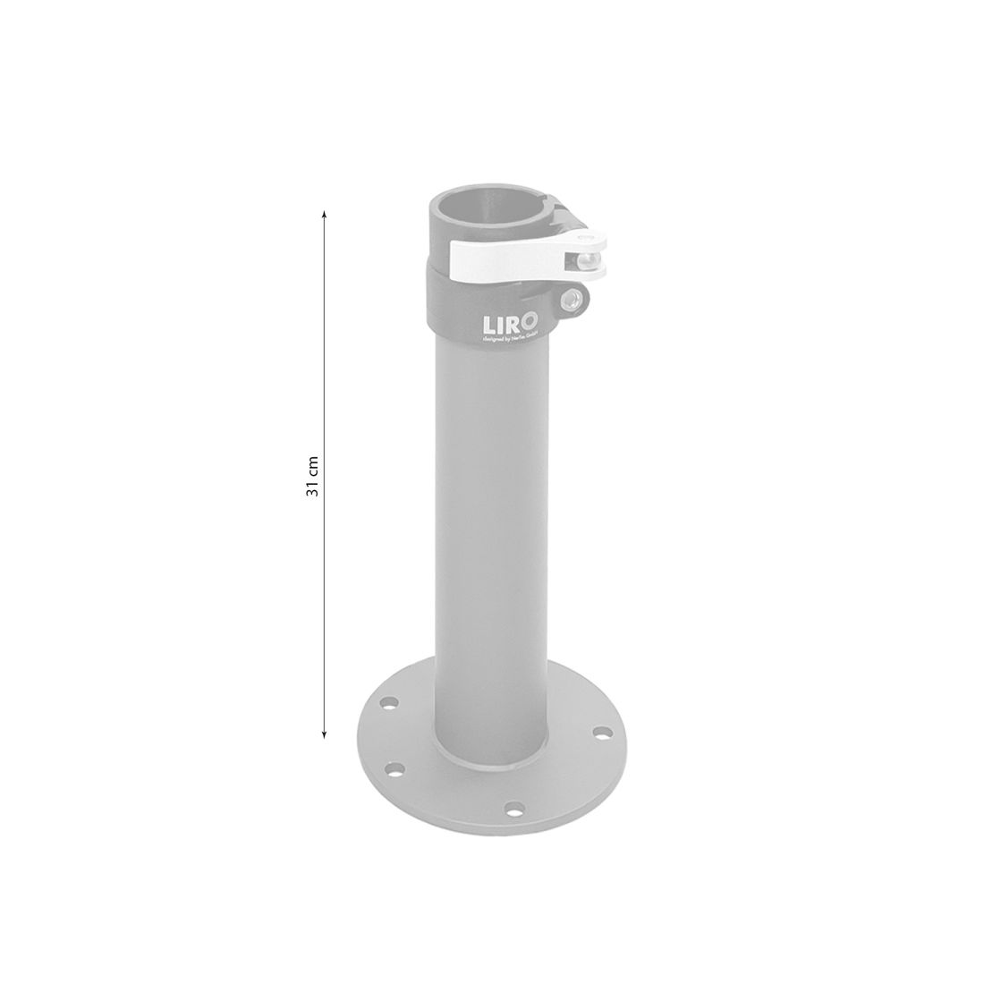 Liro Maxi Plus Standrohr für Durchmesser Schirmstock 50/55mm