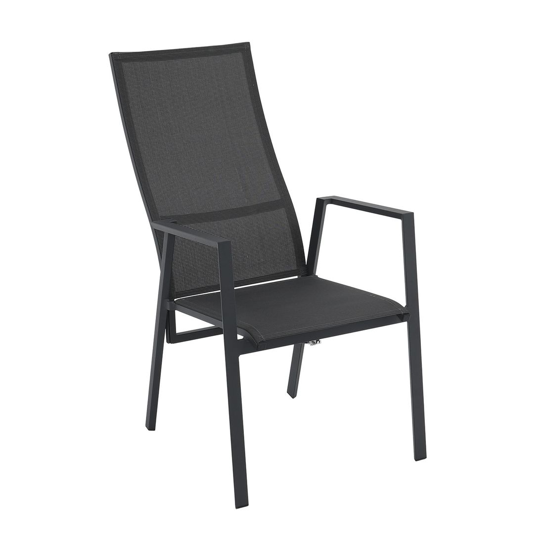 OUTLIV. Milano Gartensessel verstellbar Aluminium mit Sitz- und Rückenkissen