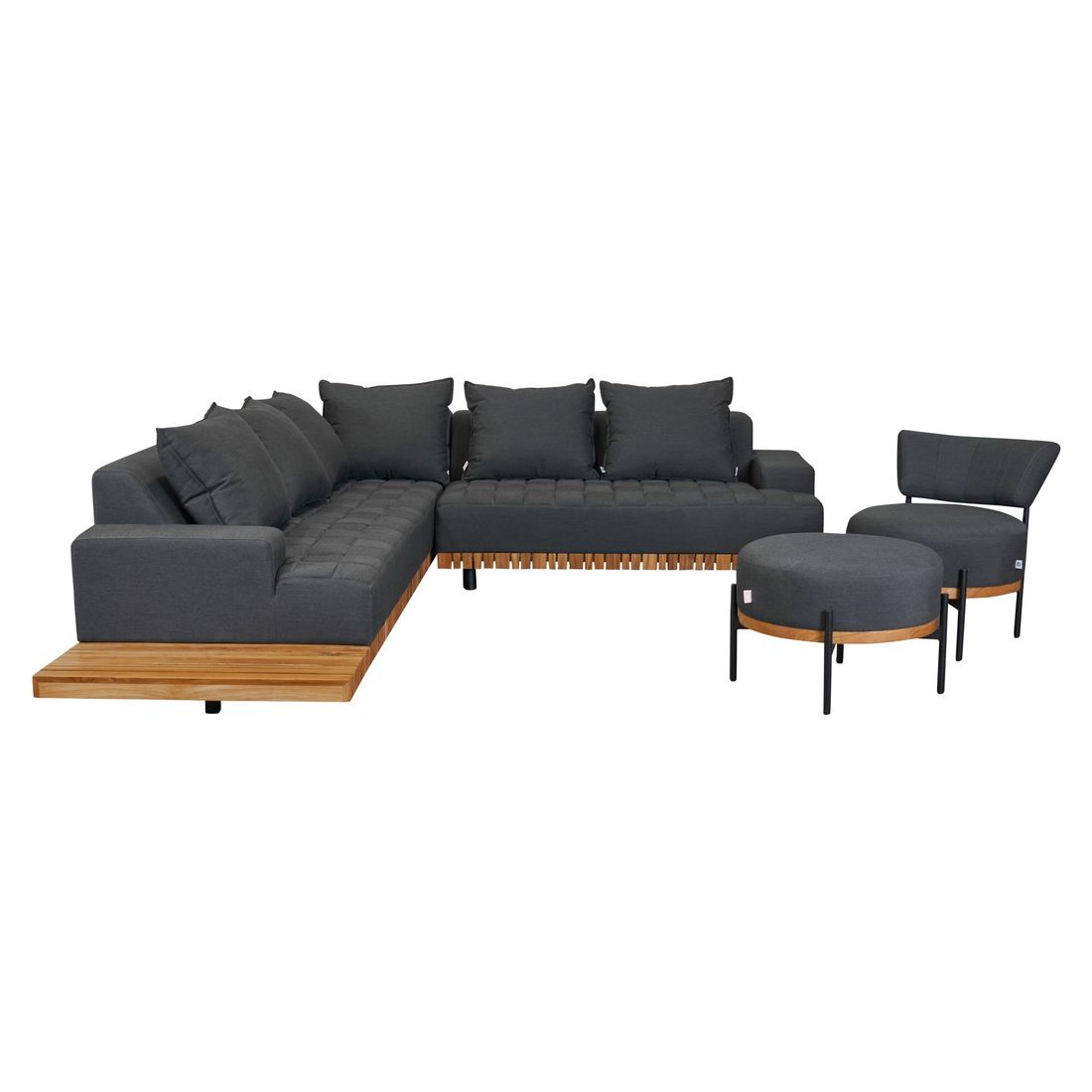 LC Garden Sunbay Loungesessel Aluminium/Sunbrella