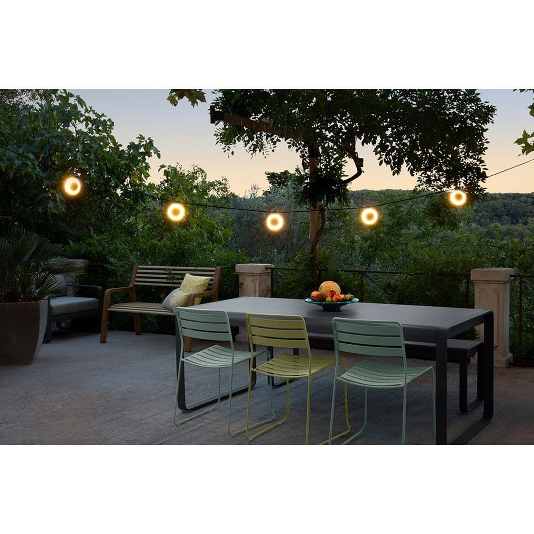 Fermob Hoop LED-Außenwandbeleuchtung  1200cm