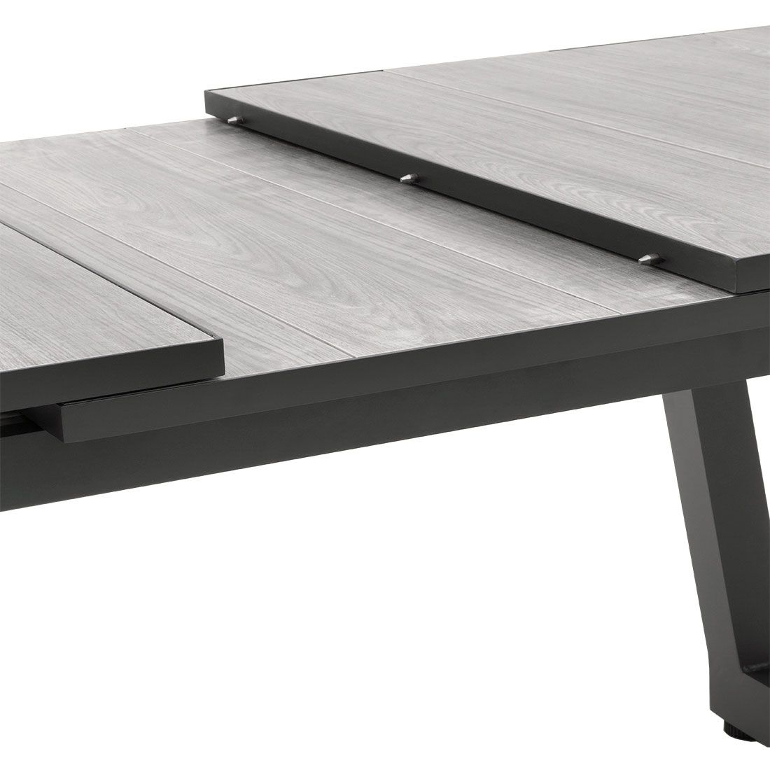 OUTLIV. Alex Gartenmöbel-Set L (6 Plätze) Tisch 200/260x100cm Kufe