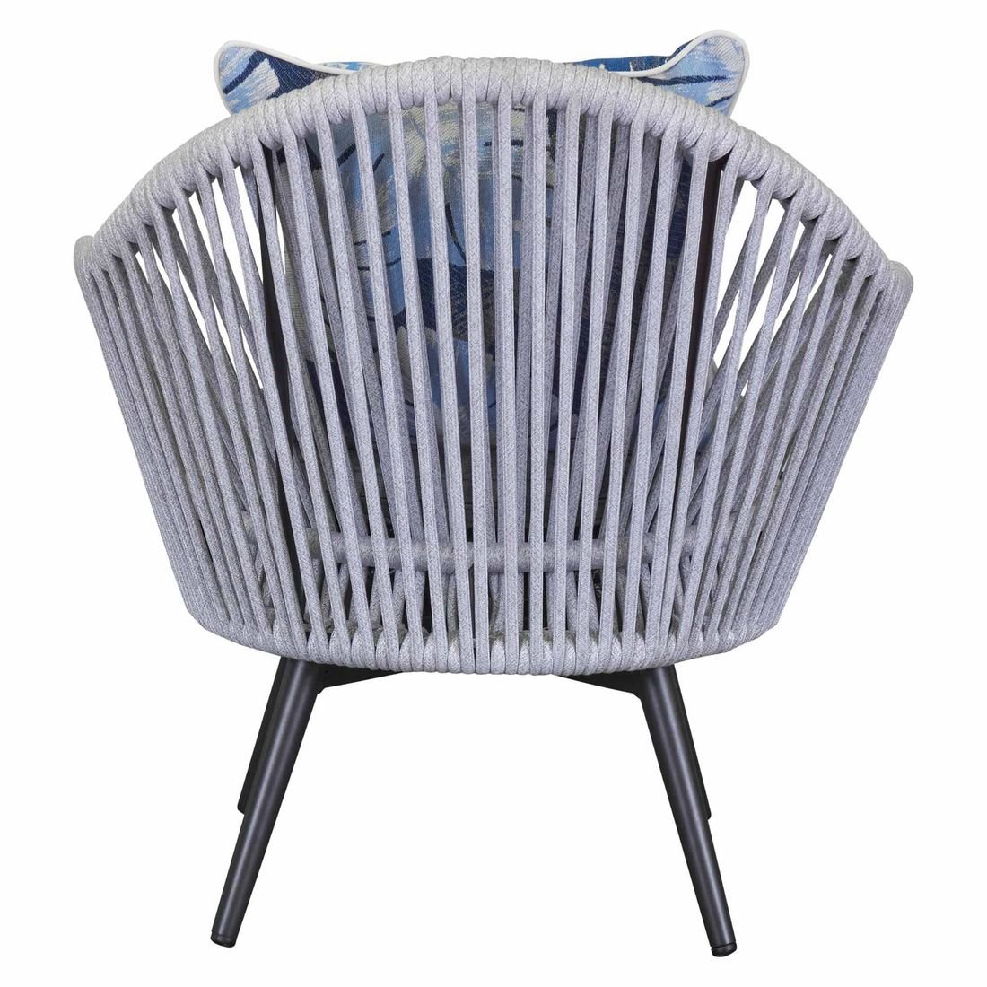 LC Garden Bari Loungesessel Aluminium/Rope