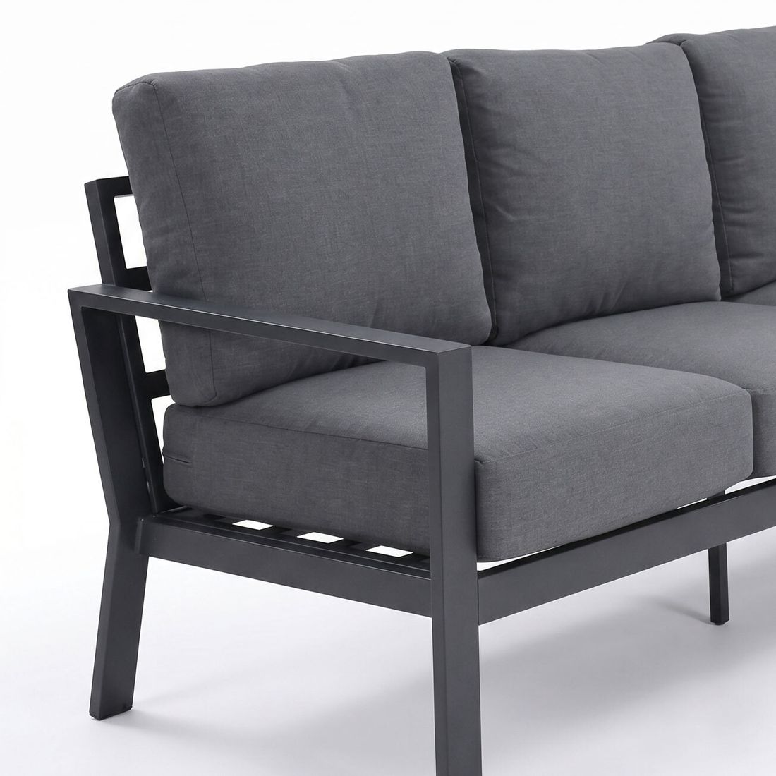 OUTLIV. Atlanta Loungeset inkl. Lifttisch Aluinium/Olefin