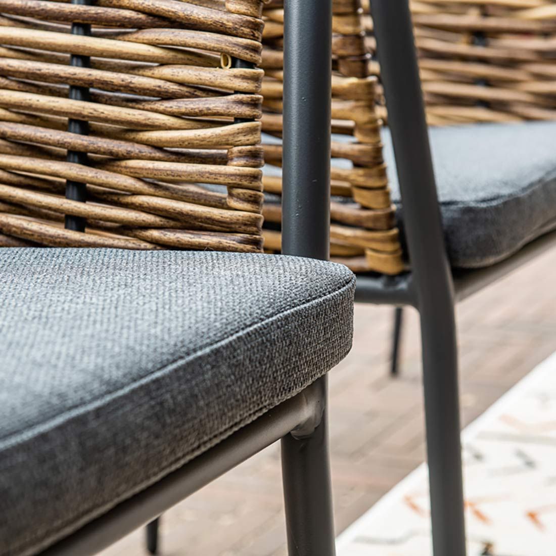 Garden Impressions Bali Gartensessel Aluminium/Rattan