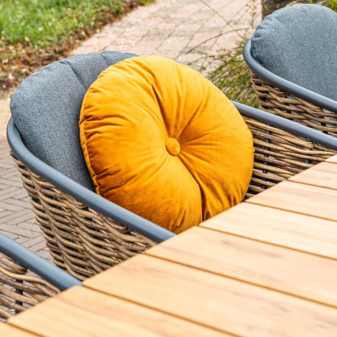 Garden Impressions Bali Gartensessel Aluminium/Rattan