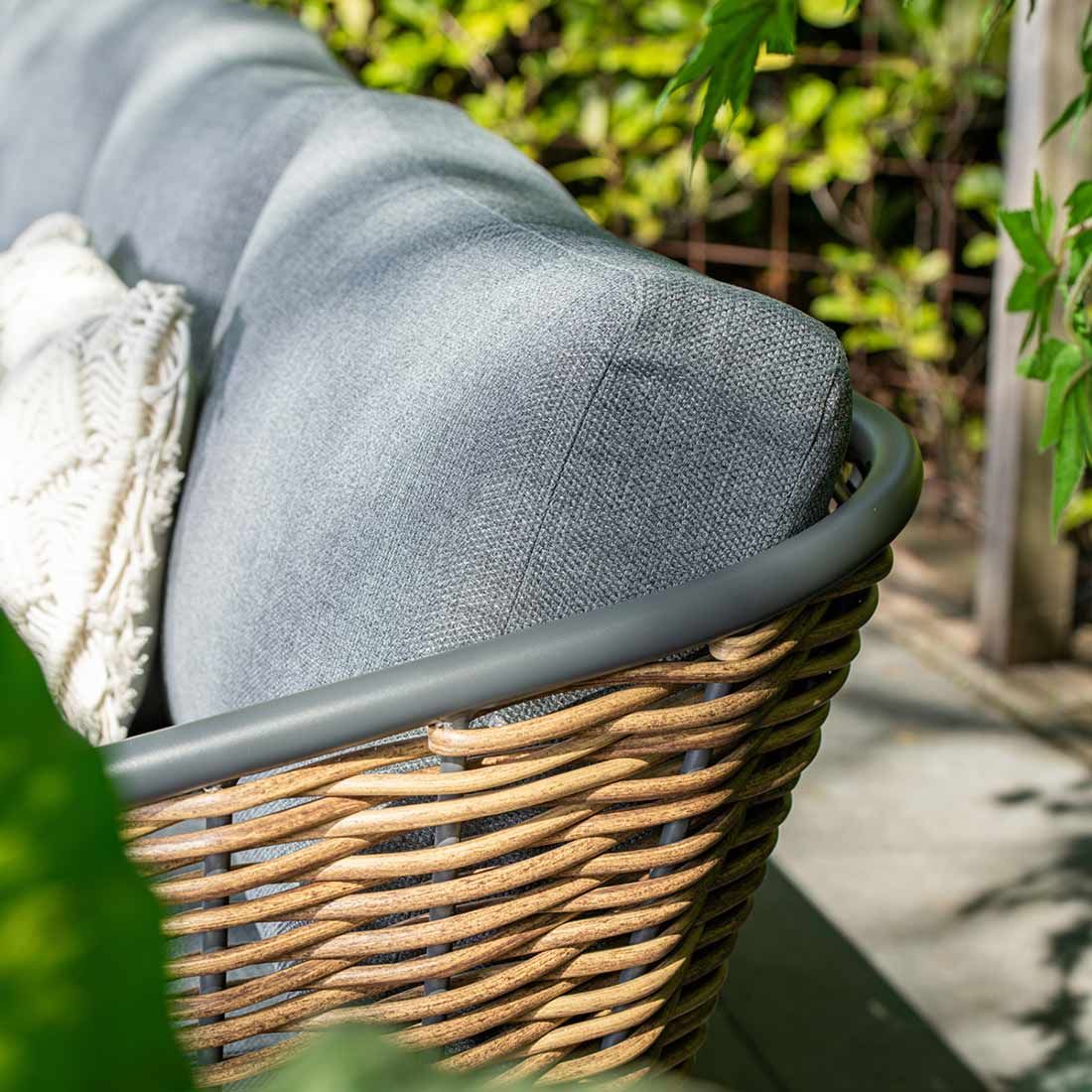 Garden Impressions Bali Dininglounge 4-tlg. Aluminium/Rattan