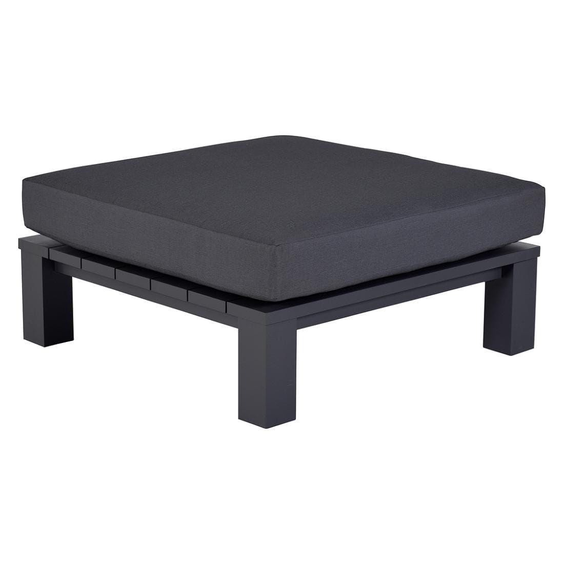 Garden Impressions Cube Loungehocker Aluminium/Kunstfaser