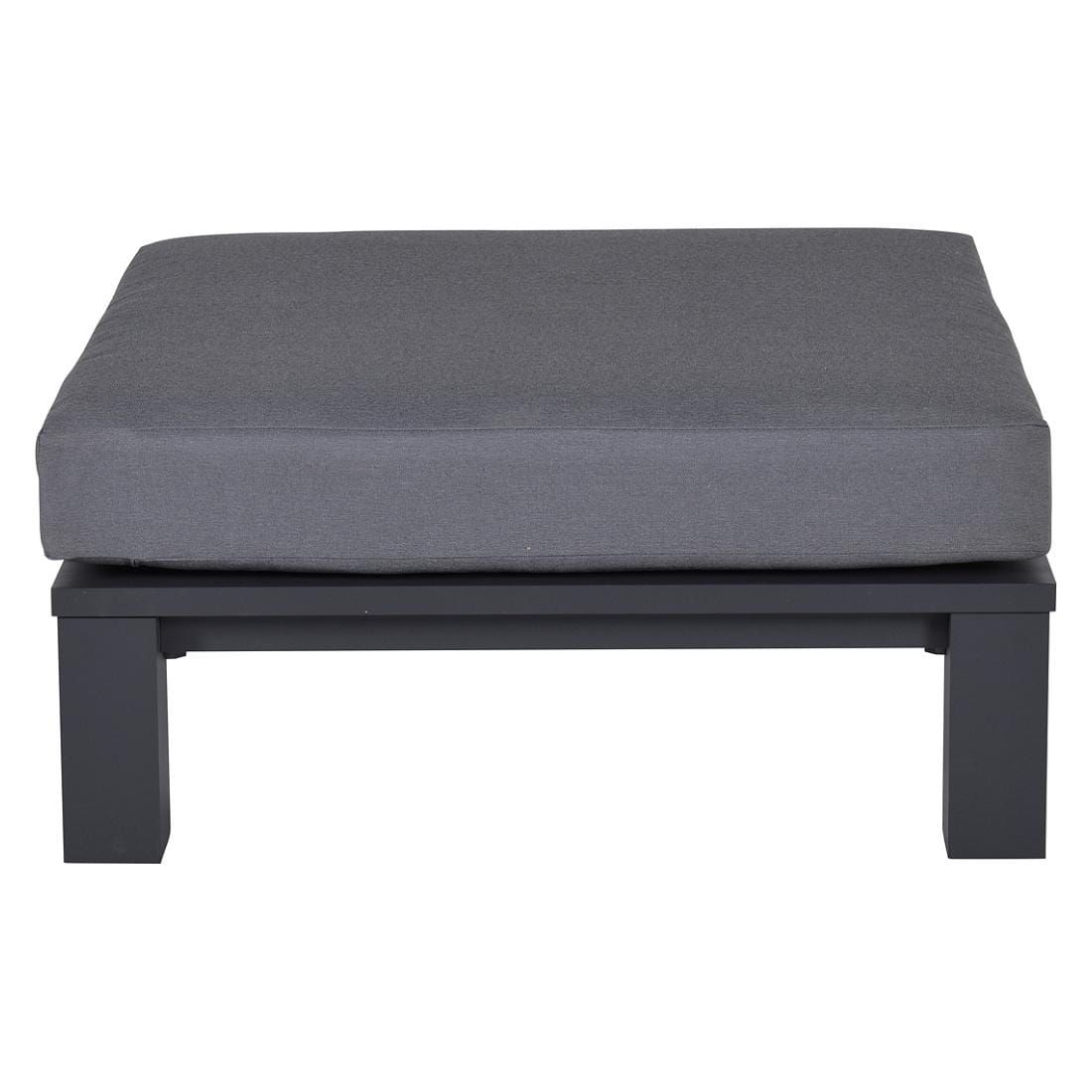 Garden Impressions Cube Loungehocker Aluminium/Kunstfaser