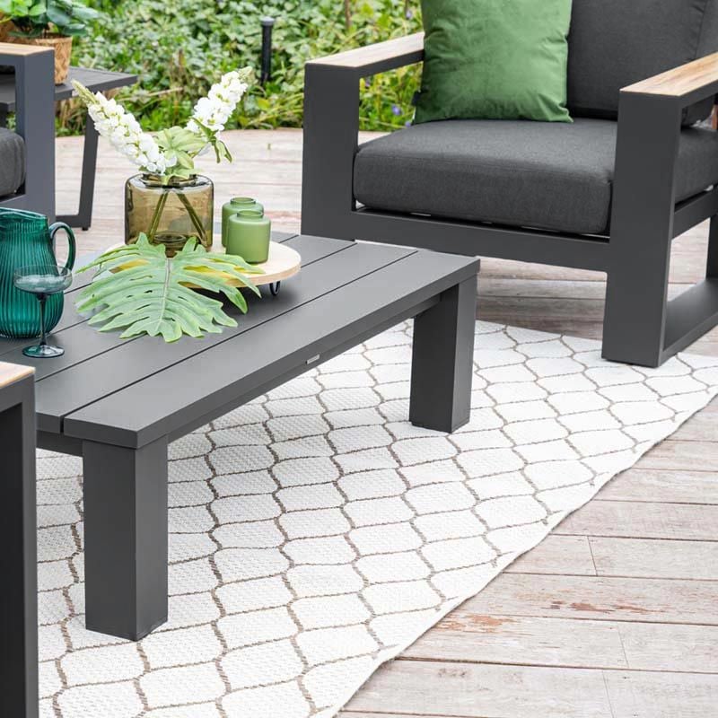 Garden Impressions Cube Loungesessel Aluminium/Polyester