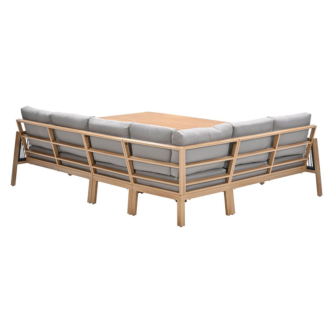 Garden Impressions Decala Dininglounge 5-tlg. Aluminium/Rope/Textilene