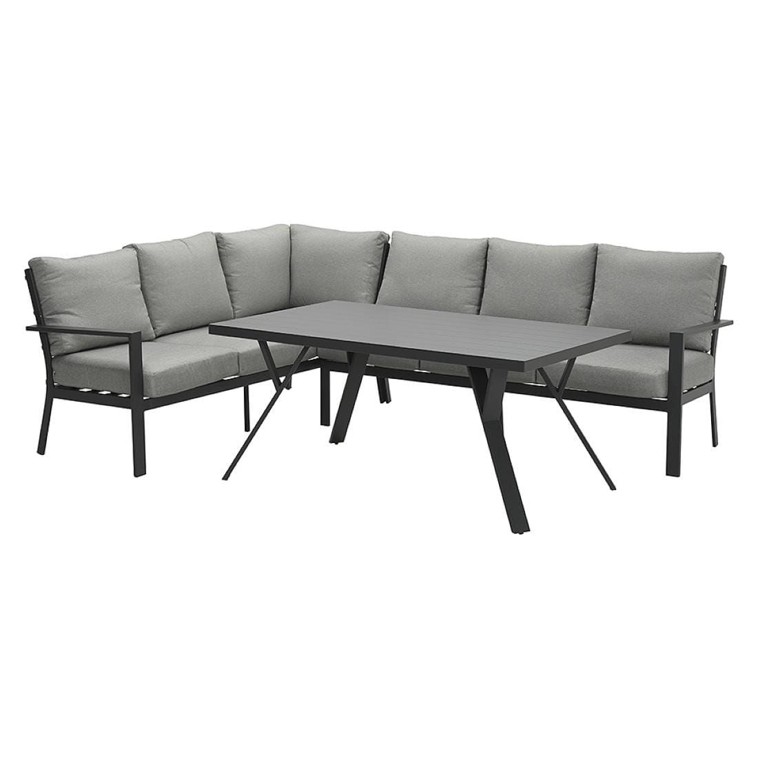 Garden Impressions Sergio Dininglounge 3-tlg. Aluminium/Polster