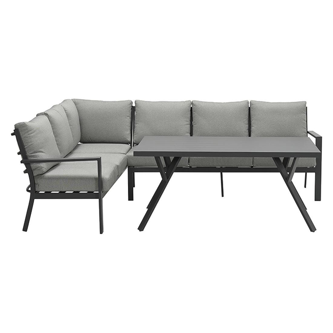 Garden Impressions Sergio Dininglounge 3-tlg. Aluminium/Polster