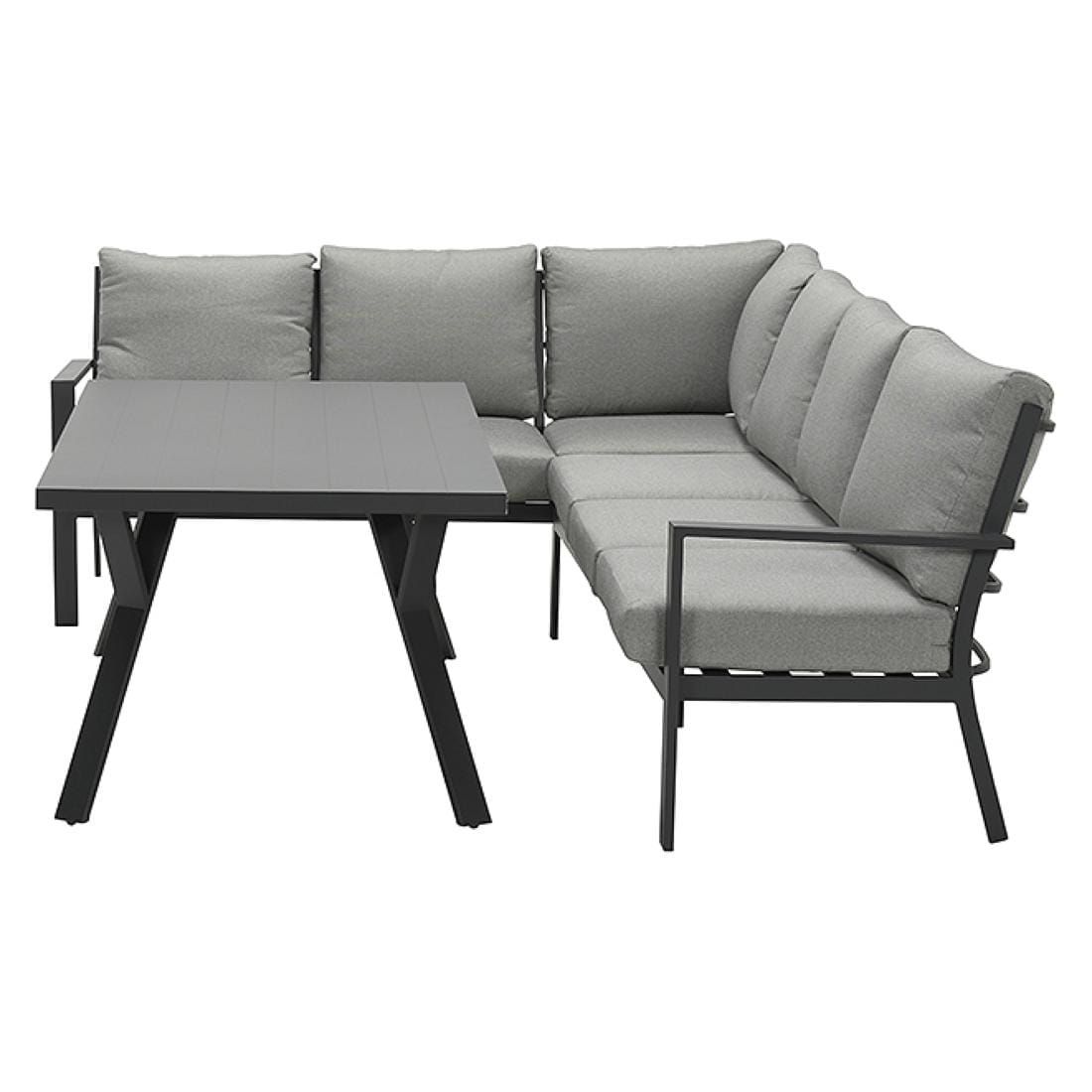 Garden Impressions Sergio Dininglounge 3-tlg. Aluminium/Polster