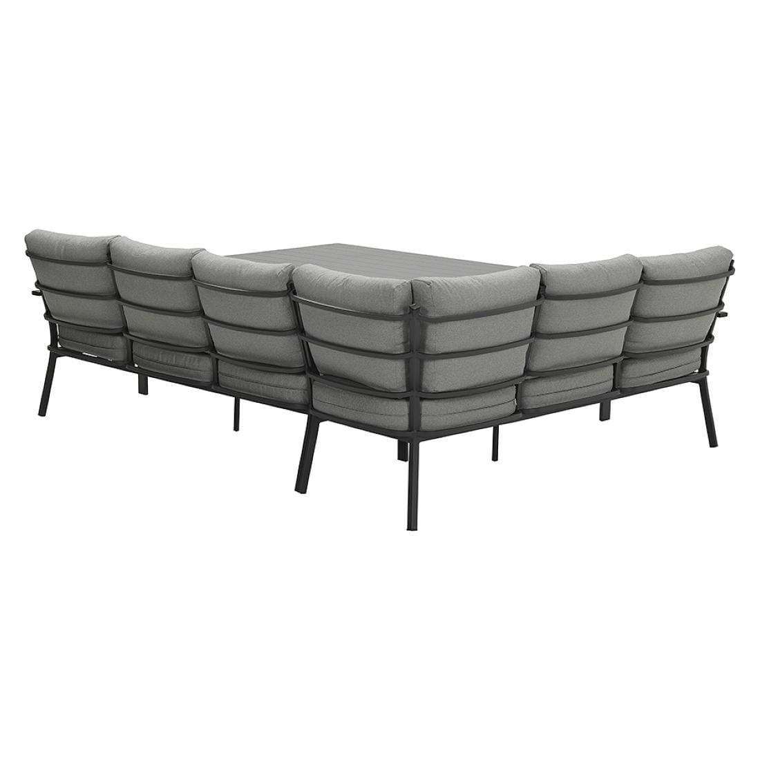 Garden Impressions Sergio Dininglounge 3-tlg. Aluminium/Polster