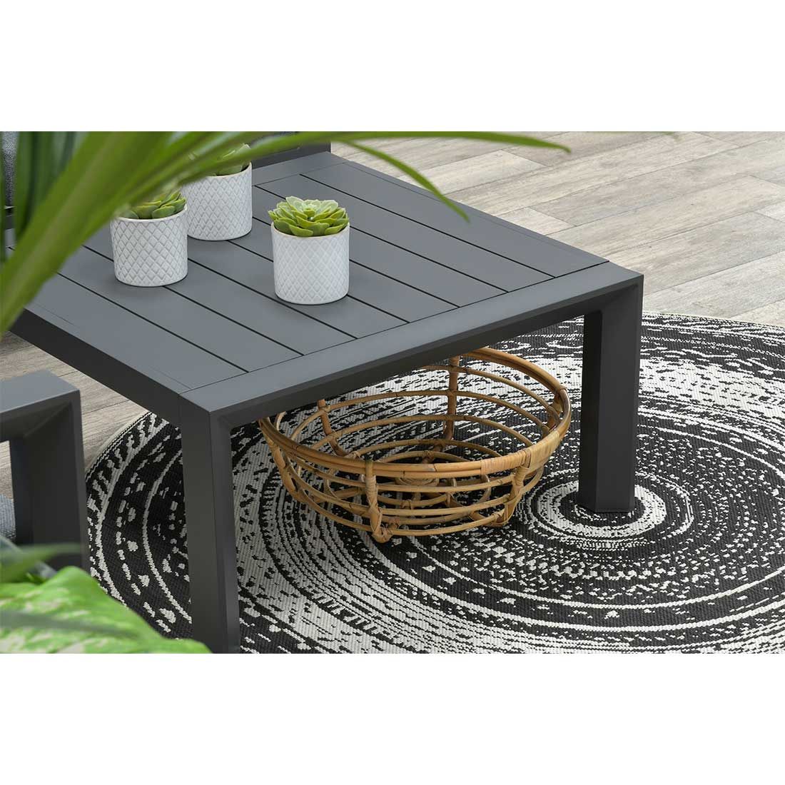 Garden Impressions Zion Ecklounge Aluminium/Polster