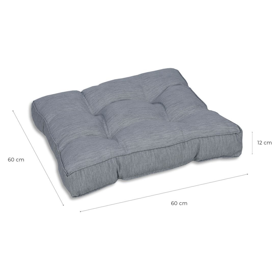 OUTLIV. Lounge-Ersatzkissen 60x60x10cm