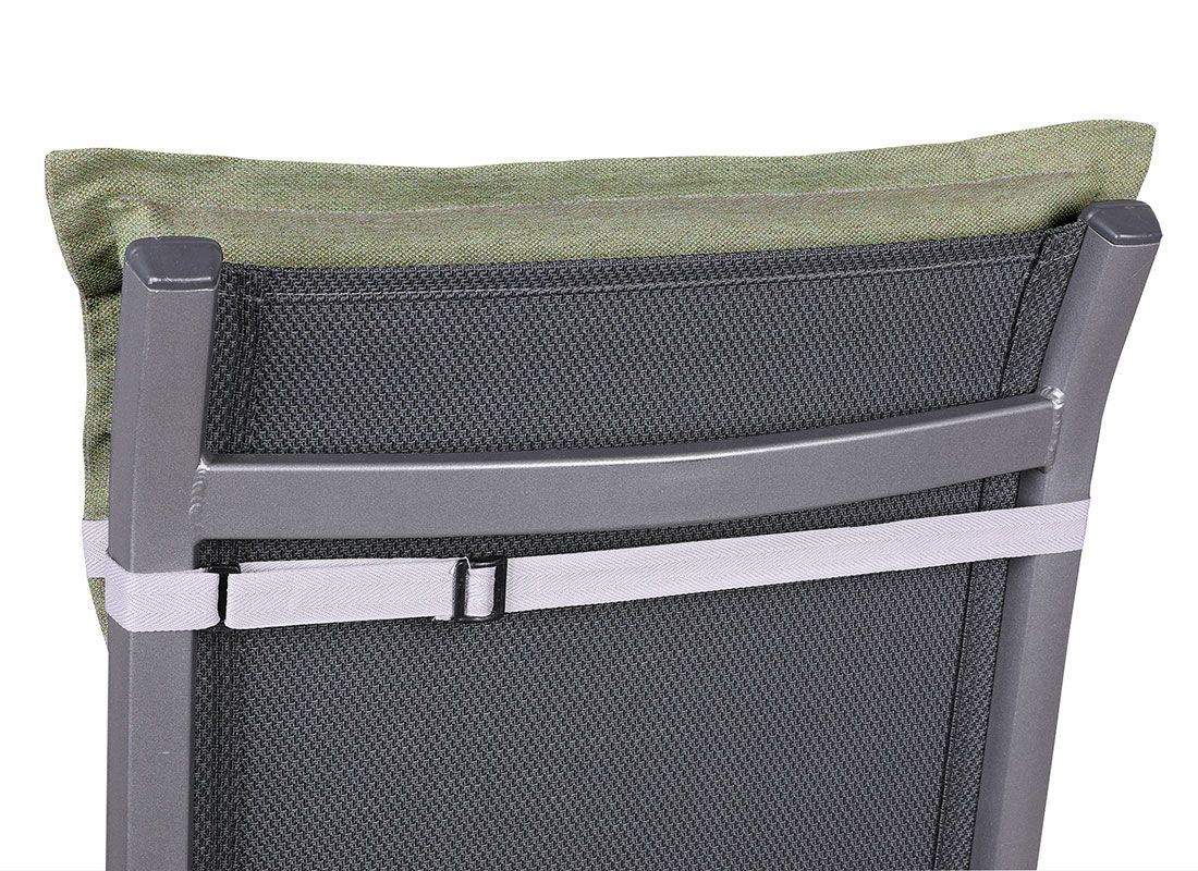 GO-DE Gartenstuhlauflage Niedriglehner 50x100cm Kunstfaser